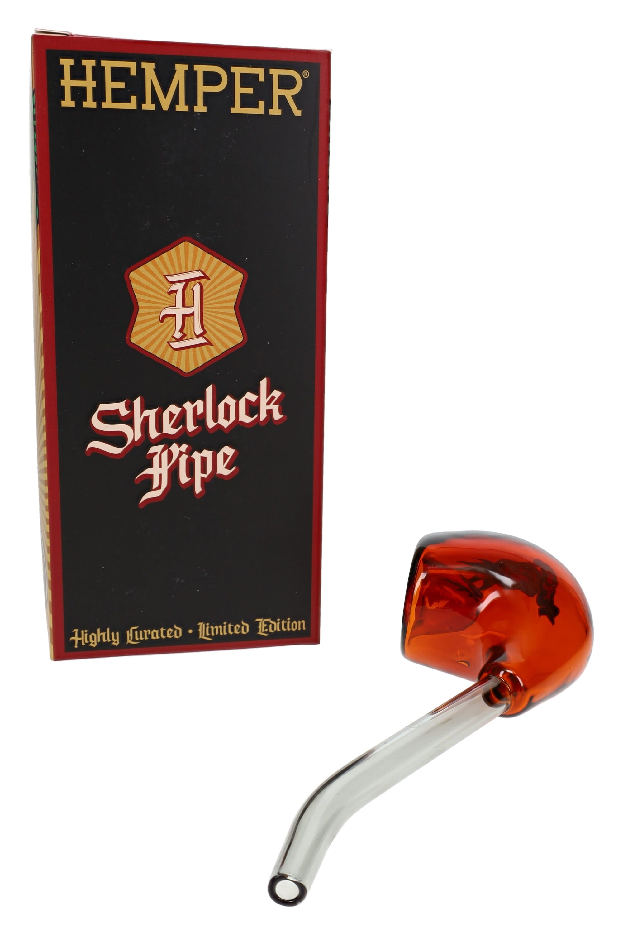 Hemper Das Boot Sherlock Glass Hand Pipe – 6″
