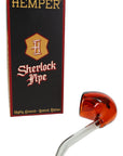 Hemper Das Boot Sherlock Glass Hand Pipe – 6″