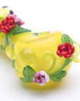 Empire Glassworks “Sunshine Garden” Spoon Pipe – 4″ – US-Made