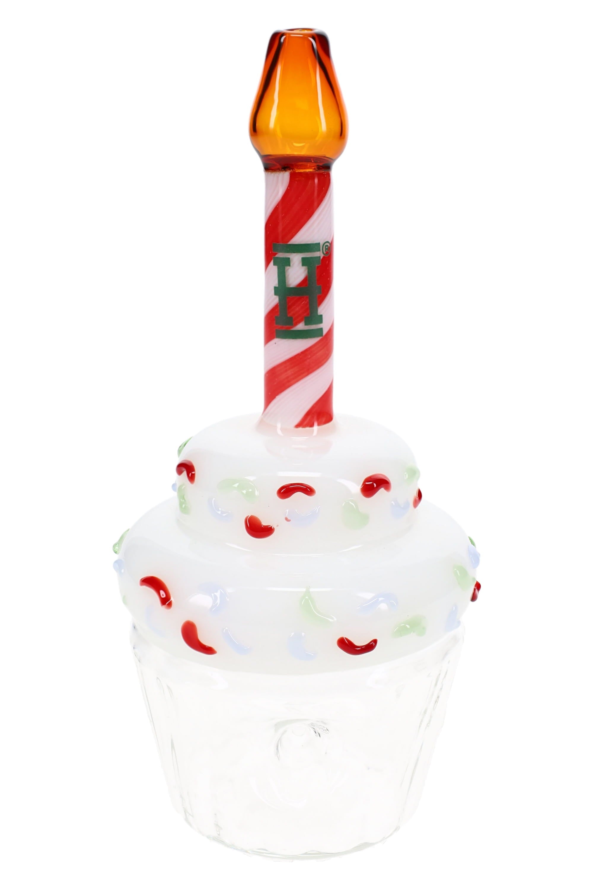 Hemper Cupcake Glass Hand Pipe – 6″