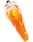 6B Glass Gold Fumed Ice Cream Cone Spoon Pipe “Cone Zone” – 4″ – Assorted Colors