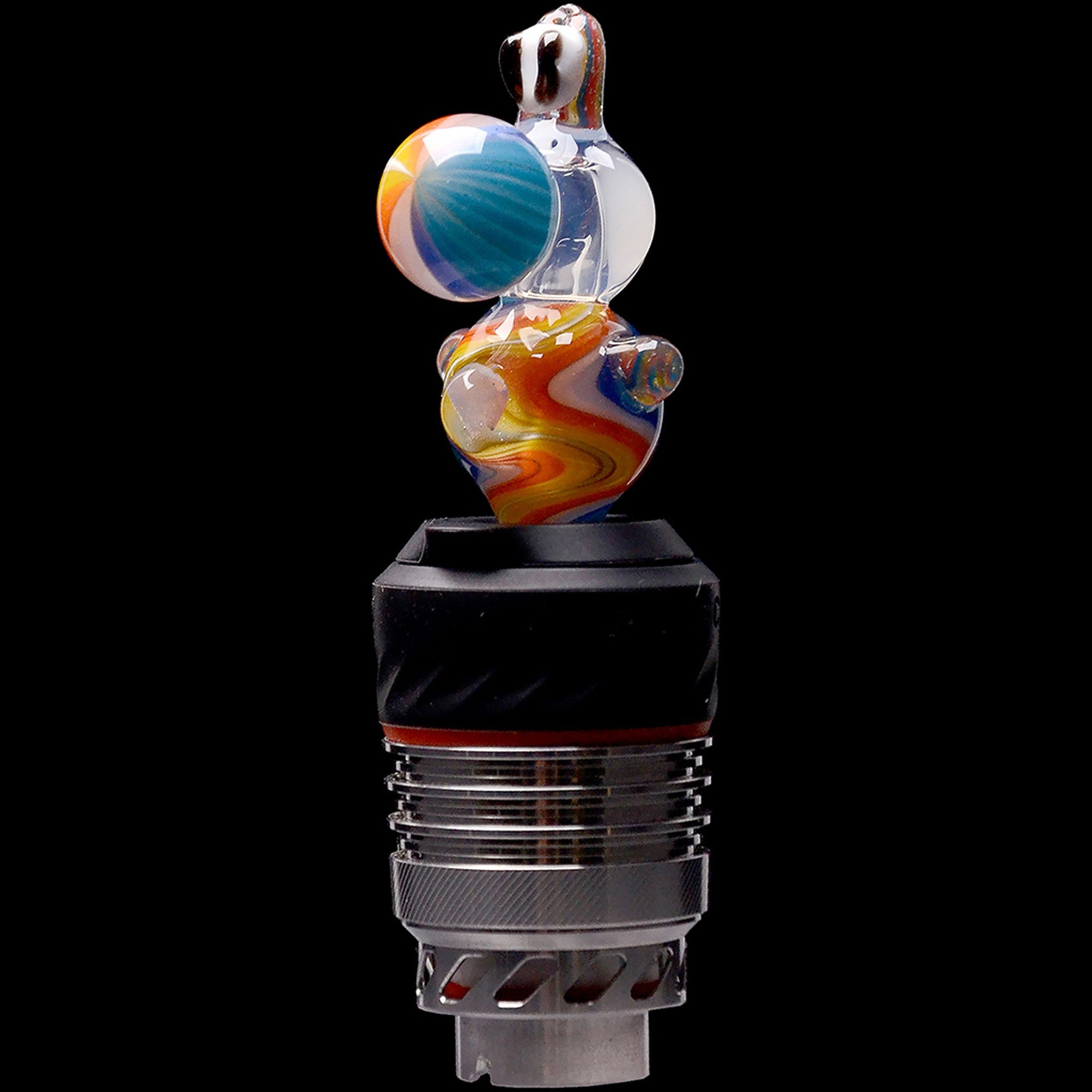 Rupert's Drop Dino Puffco Proxy Glass Ball Cap