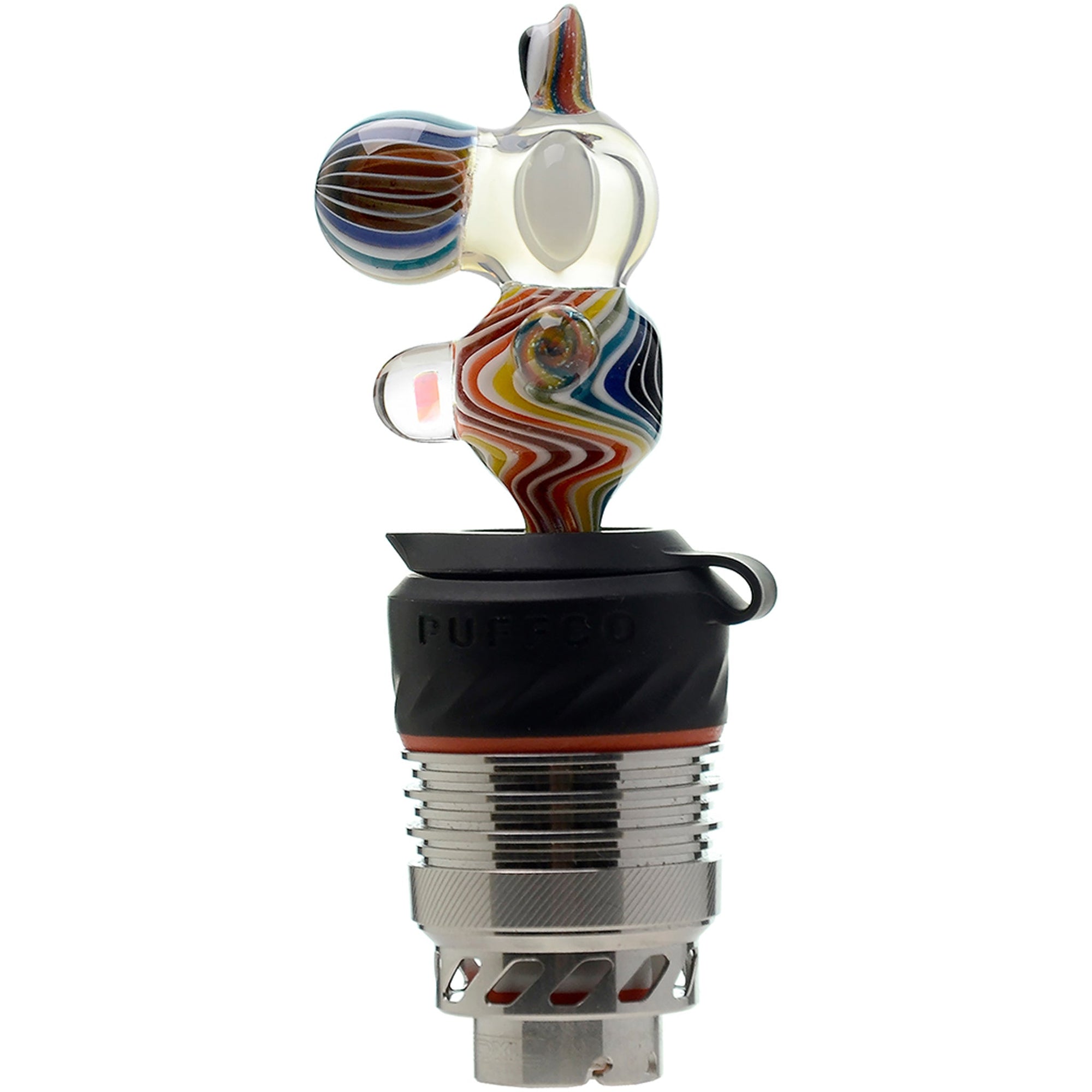 Rupert's Drop Dino Puffco Proxy Glass Ball Cap