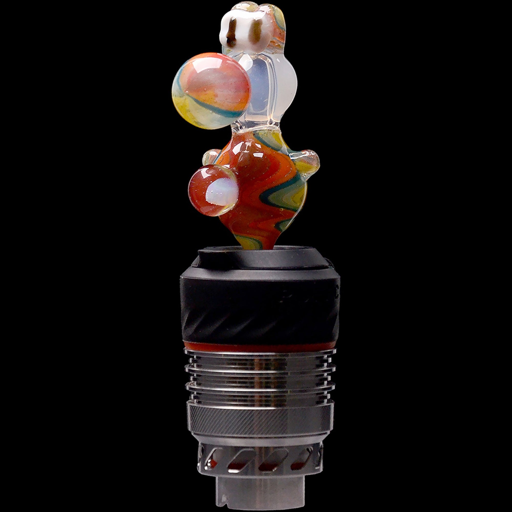 Rupert's Drop Dino Puffco Proxy Glass Ball Cap