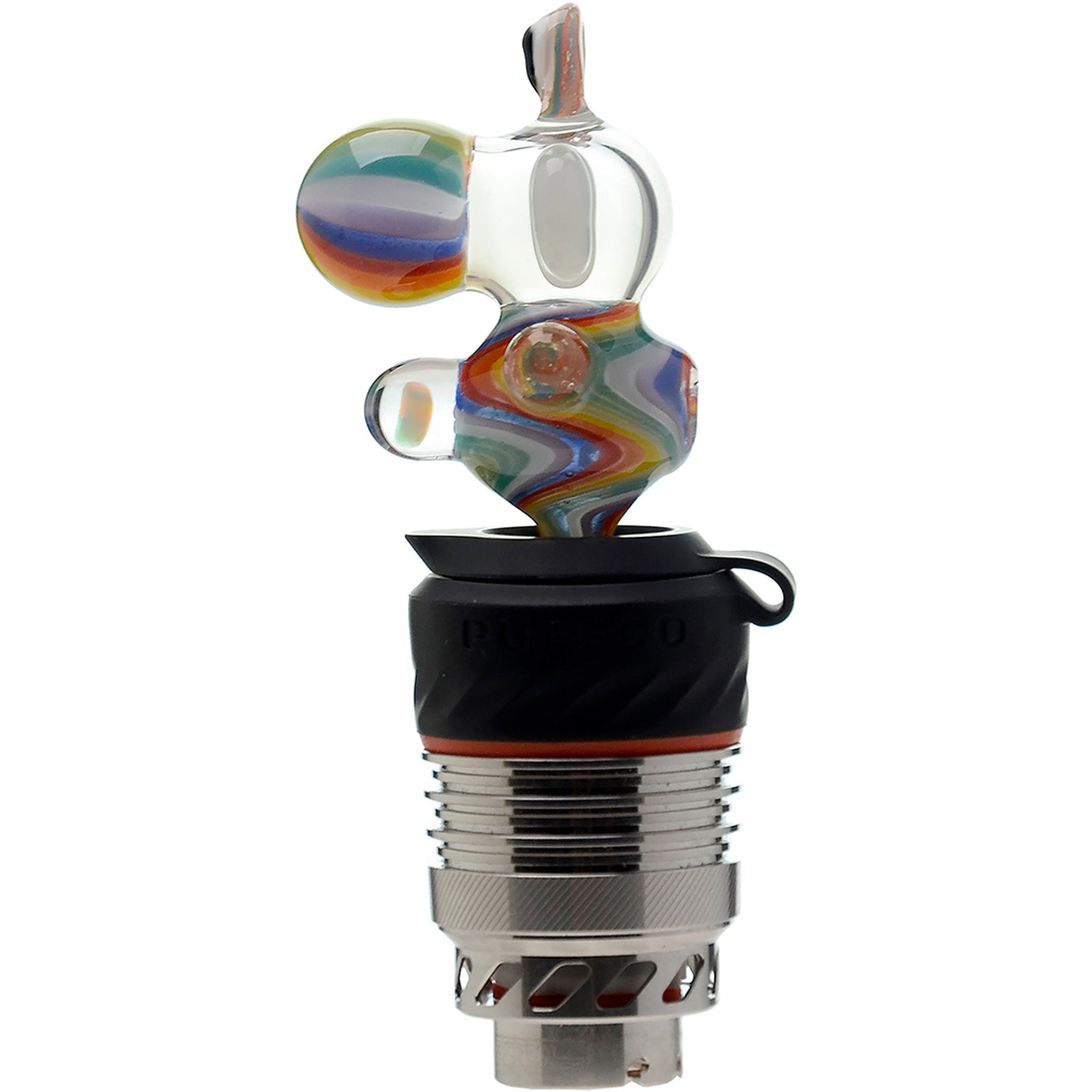 Rupert's Drop Dino Puffco Proxy Glass Ball Cap