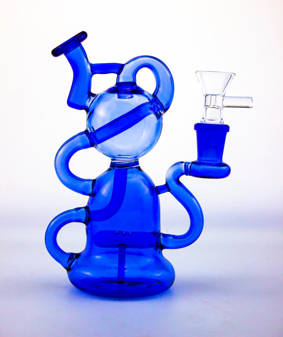 Approx. 6.5" Recycler Style Water Pipe