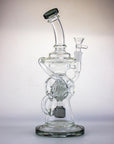 Approx. 9" Recycler Style Water Pipe w/ Perc