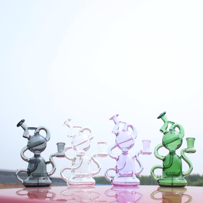Approx. 6.5" Recycler Style Water Pipe