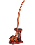 Pulsar Shire Pipes x LoTR GANDALF Pipe & MIDDLE-EARTH Pipe Stand Bundle - 12.5"