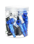 20PC JAR - Aluminum Metal Hand Pipe - 3" / Assorted Colors