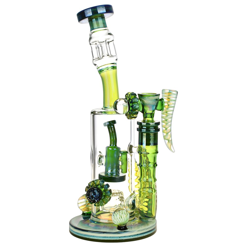 Enchanted Land Glass Water Pipe - 10" / 14mm F