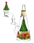 Presents Under The Tree Glass Dab Rig Set - 8" / 14mm F