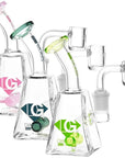 Diamond Glass SP Mini Dab Rig - 5.25" / 14mm F / Colors Vary