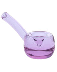 Elegant Bent Hammer Glass Hand Pipe - 4" / Colors Vary