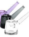Simple Elegance Hammer Glass Hand Pipe - 3.75" / Colors Vary