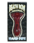 Death Row Records US Frit Glass Spoon Pipe | 4"