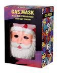 Santa Gas Mask w/ Acyrlic Water Pipe - 10.25"