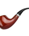 Pulsar Shire Pipes Bent Apple Cherry Wood Tobacco Pipe