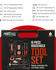 16-Piece Household Handy Solutions Tool Kit