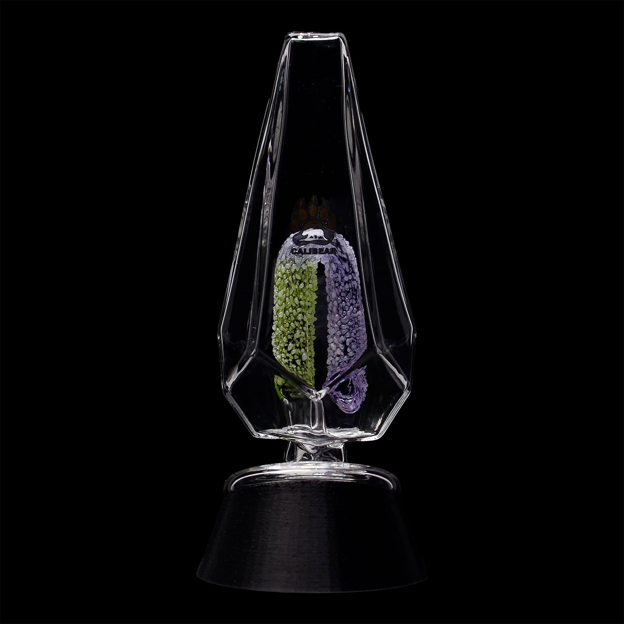 CaliBear Crystal Arch Puffco Peak Glass Attachment