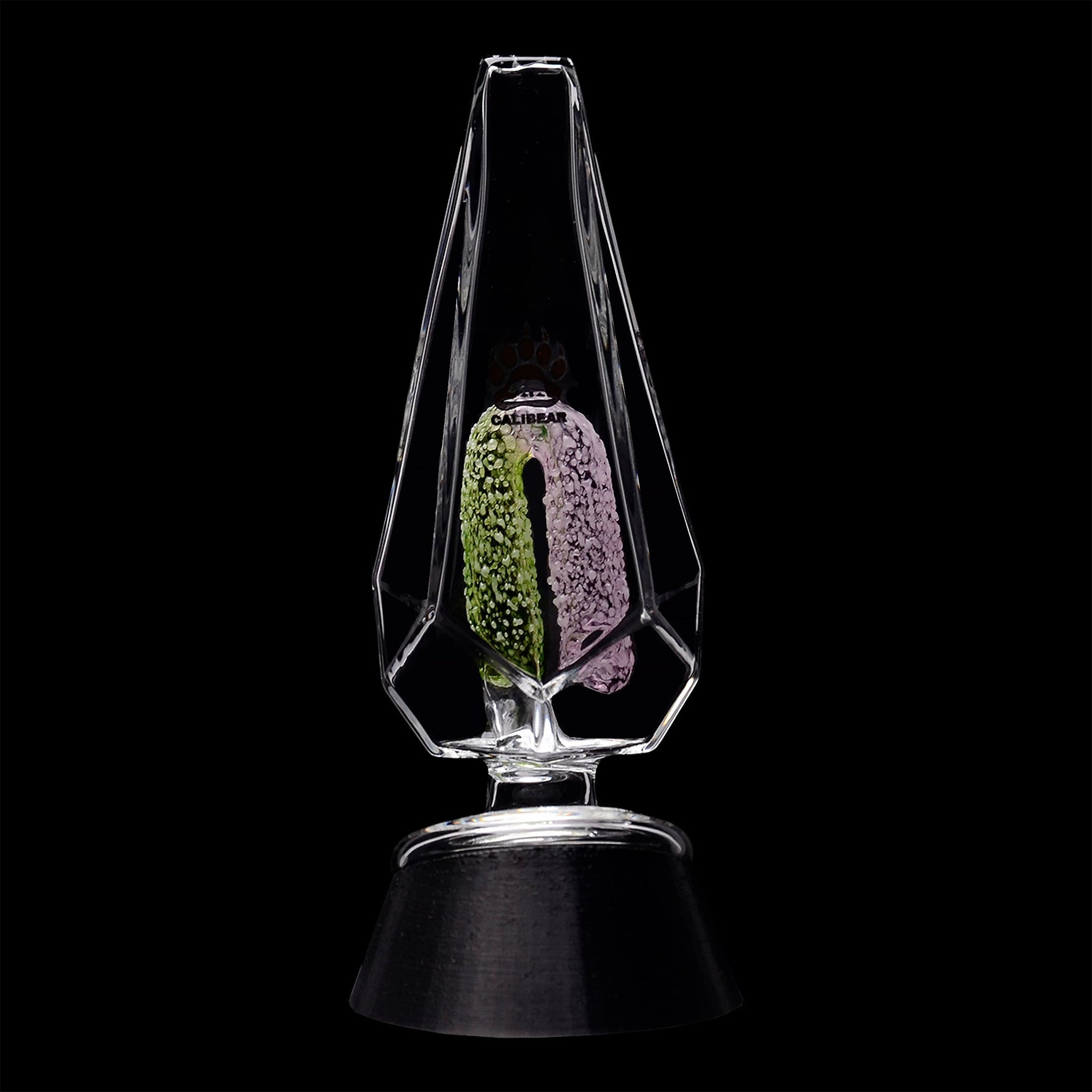 CaliBear Crystal Arch Puffco Peak Glass Attachment