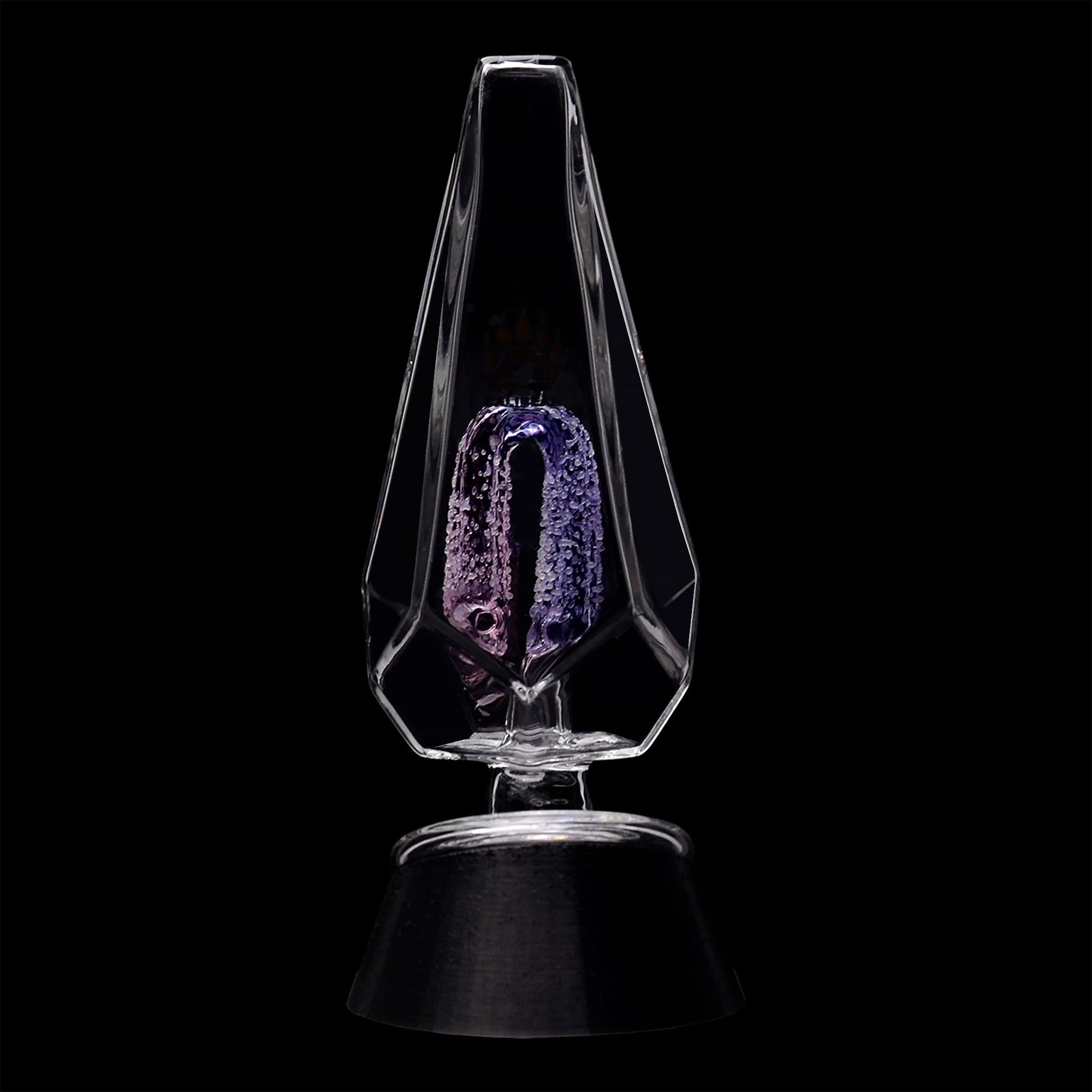 CaliBear Crystal Arch Puffco Peak Glass Attachment