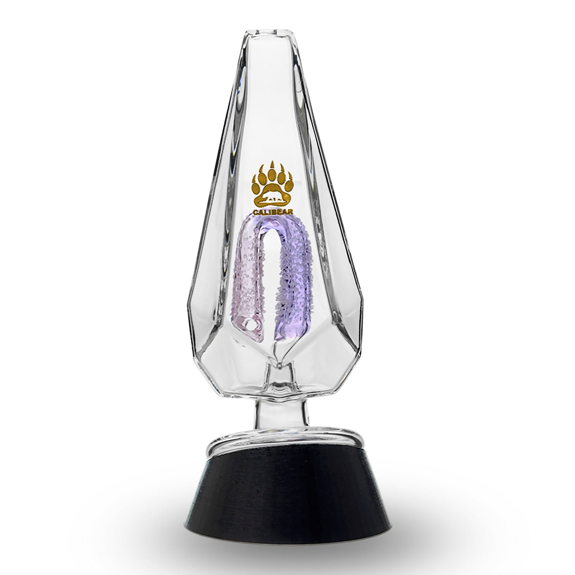 CaliBear Crystal Arch Puffco Peak Glass Attachment