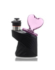 Pink Heart Dry Puffco Peak Glass Attachment | Calibear
