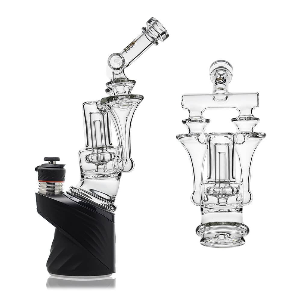Premium DUO RBR Recycler for Puffco Peak OG &amp; PRO Glass Attachment | Calibear