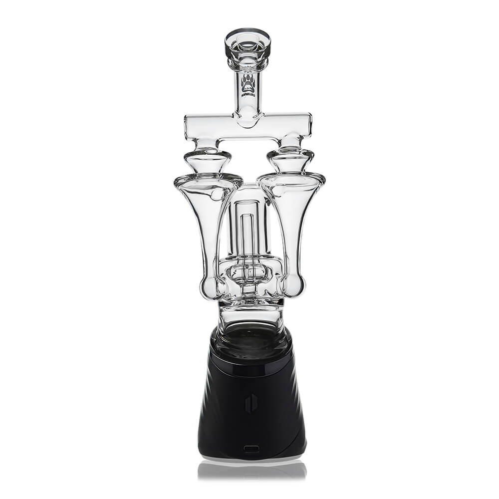 Premium DUO RBR Recycler for Puffco Peak OG &amp; PRO Glass Attachment | Calibear
