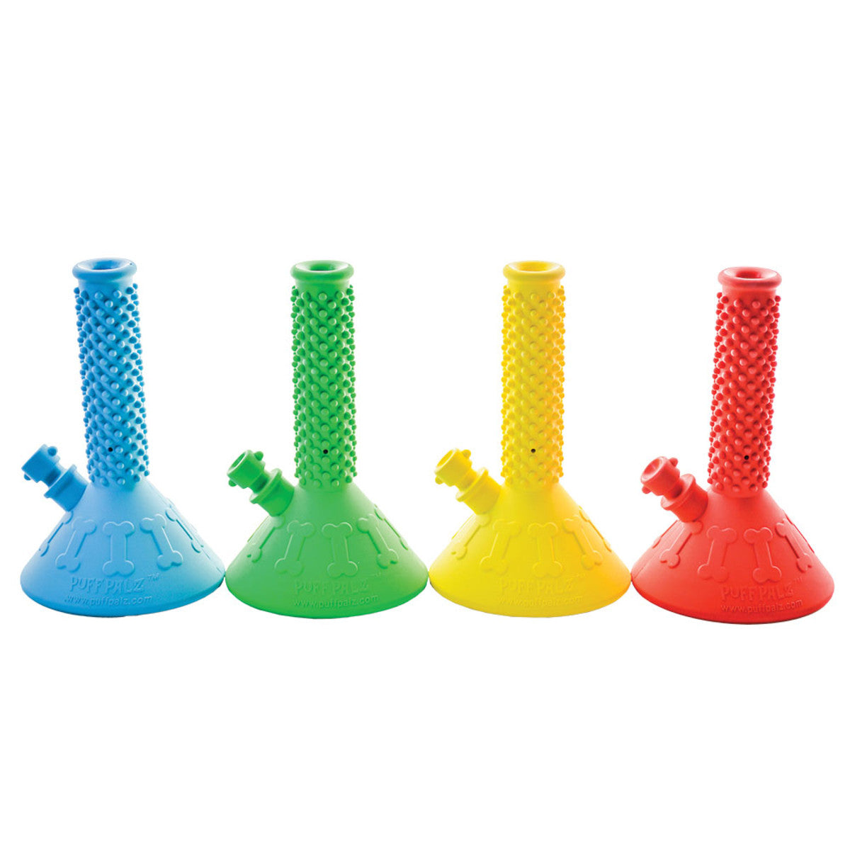 Puff Palz The Beaker Buddy Dog Toy - 8"/Colors Vary