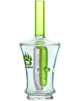 Calibear Encased Recycler Glass Attachment for Puffco Peak OG & Pro | 5.9" Pinhole Perc Replacement Top
