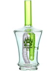 Calibear Encased Recycler Glass Attachment for Puffco Peak OG & Pro | 5.9" Pinhole Perc Replacement Top