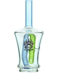 Calibear Encased Recycler Glass Attachment for Puffco Peak OG & Pro | 5.9" Pinhole Perc Replacement Top