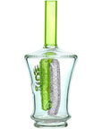 Calibear Encased Recycler Glass Attachment for Puffco Peak OG & Pro | 5.9" Pinhole Perc Replacement Top