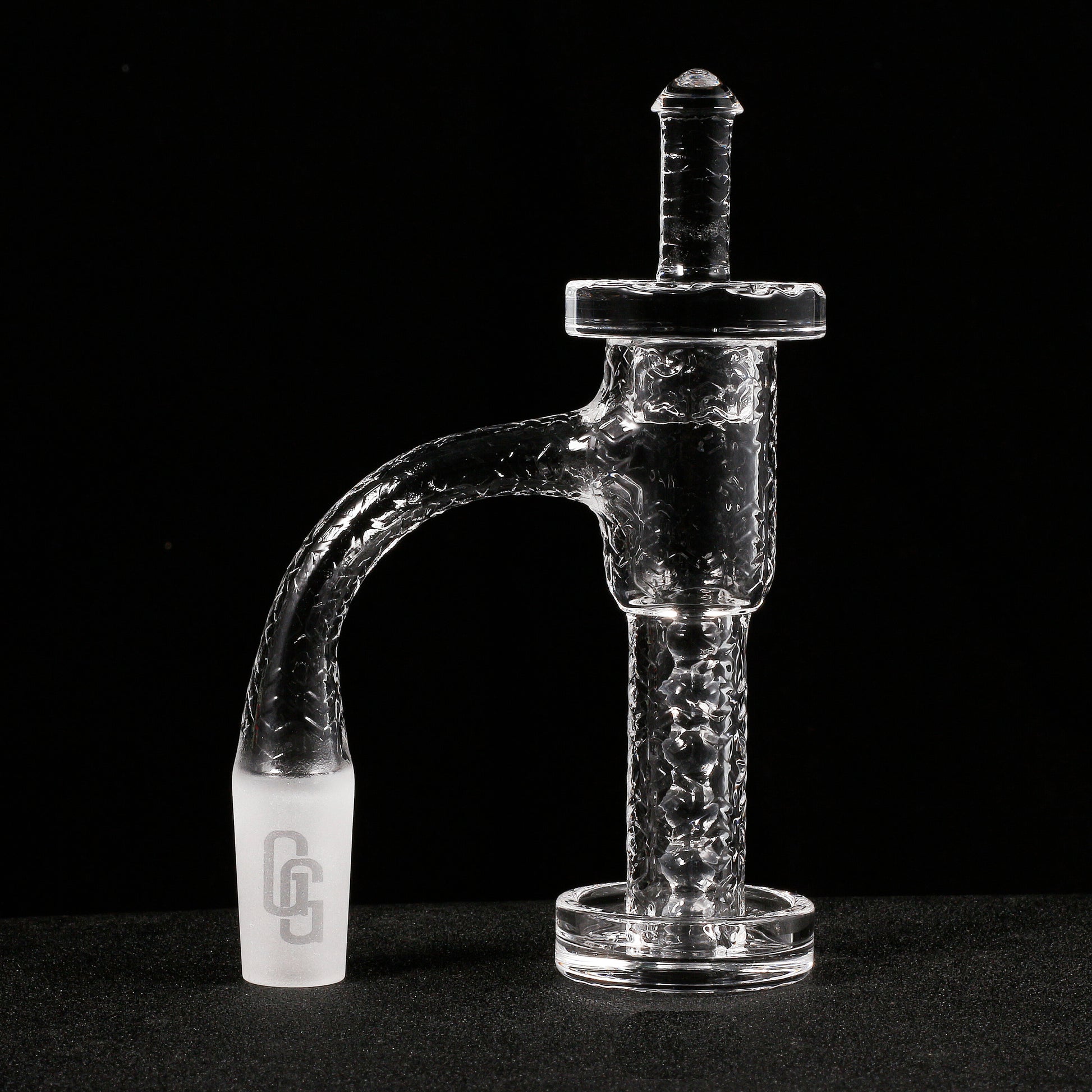 Full Weld Terp Slurper Quartz Banger Kit | Complete Kit Profile View | Golden Goat Quartz