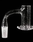 Full Weld Lotus Blender Slurp Quartz Banger Kit | Blender Slurper Banger Profile View | GGQ