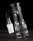 Full Weld Tower Quartz Banger Kit | Quartz Banger Alternate View | Golden Goat Quartz