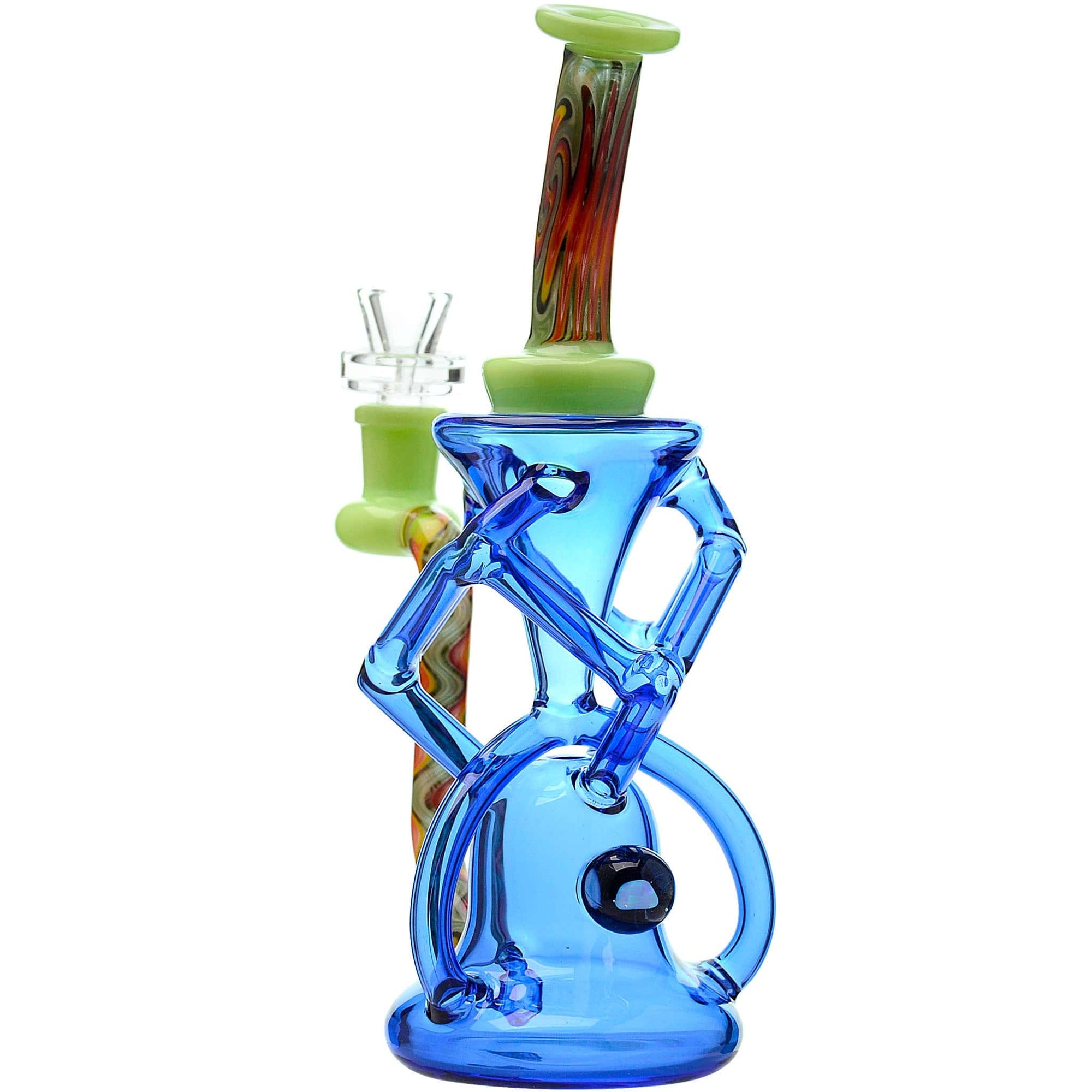 Cailbearb Quad Wigwag Recycler With Opal