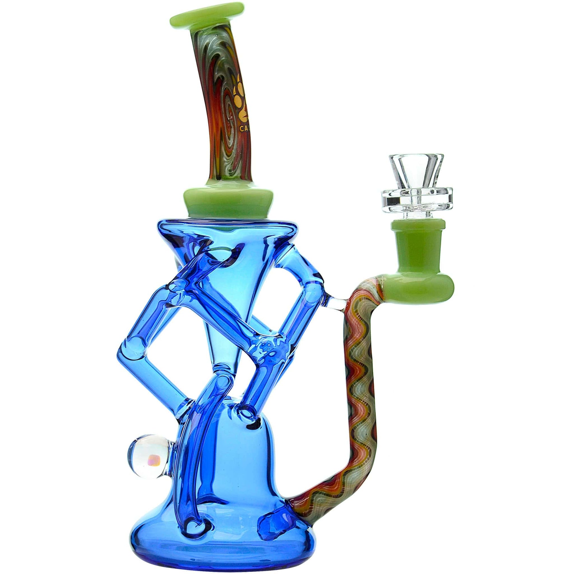 Cailbearb Quad Wigwag Recycler With Opal
