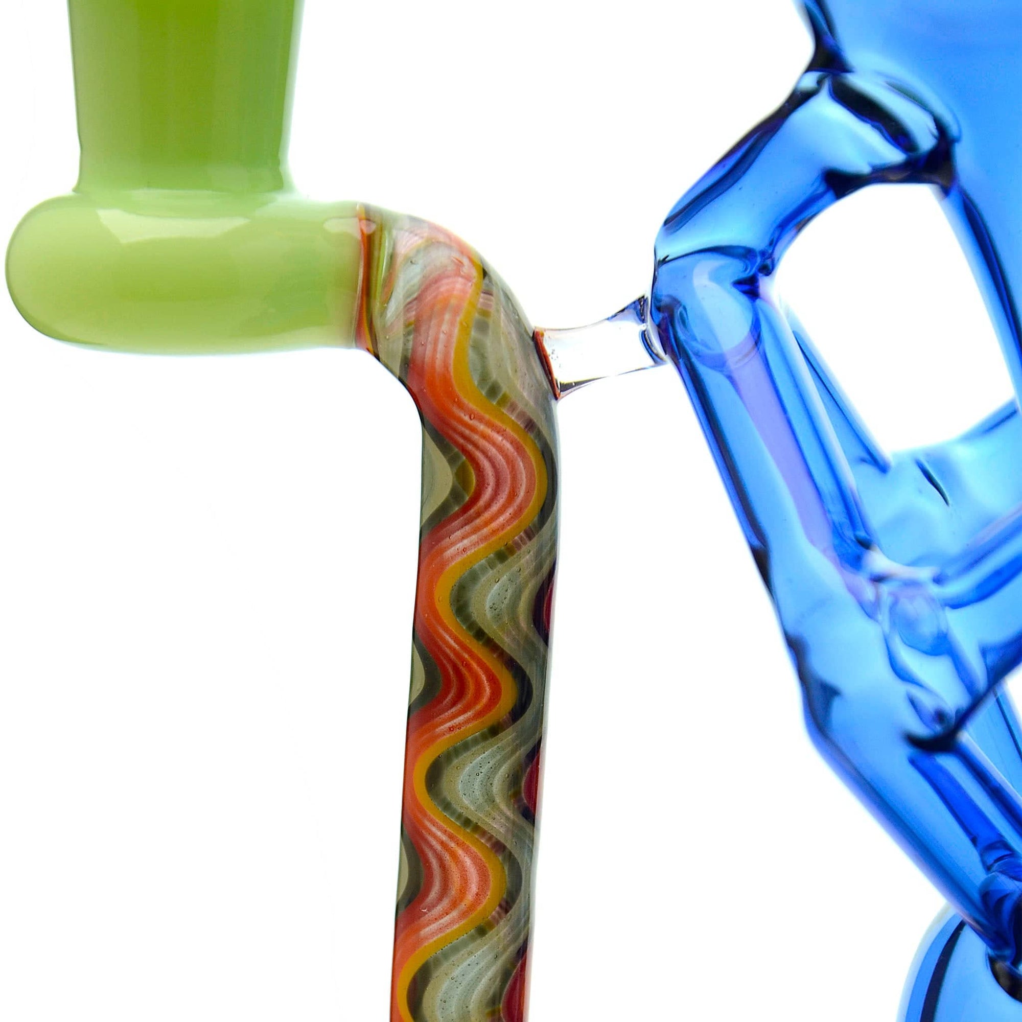 Cailbearb Quad Wigwag Recycler With Opal