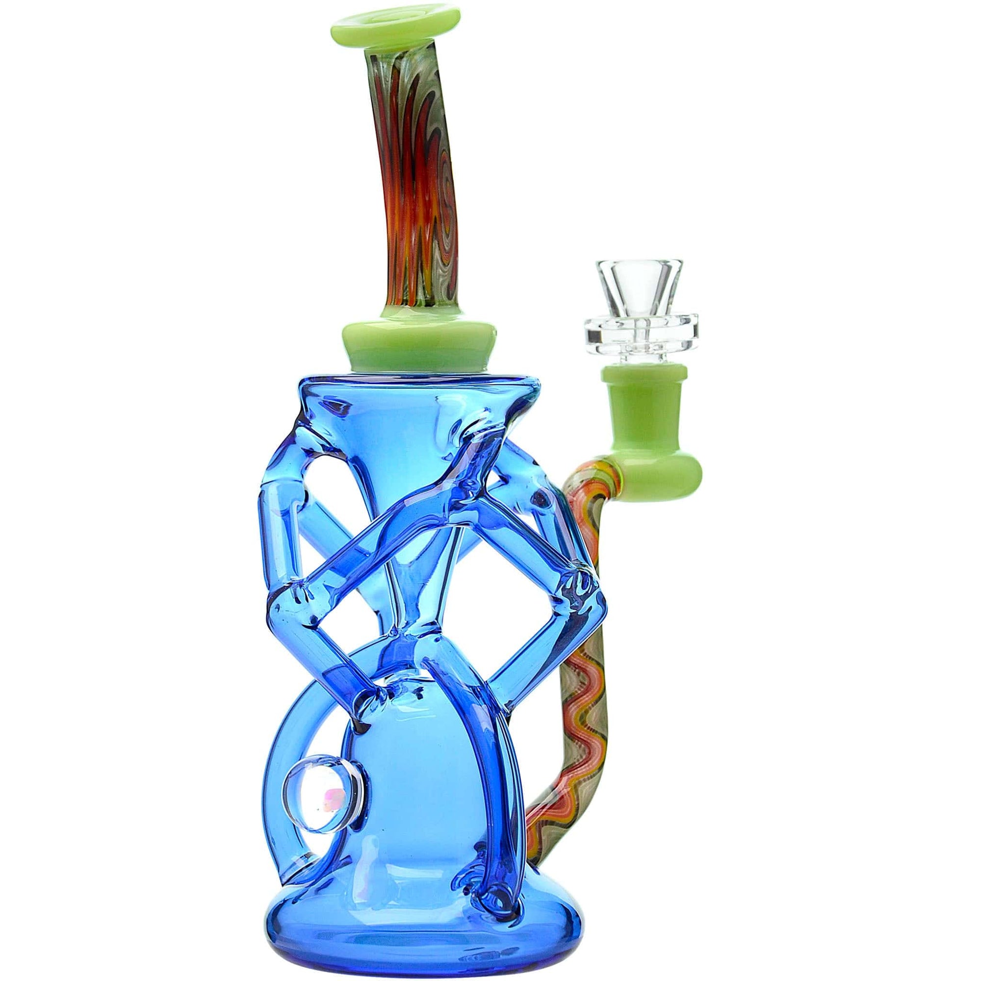 Cailbearb Quad Wigwag Recycler With Opal