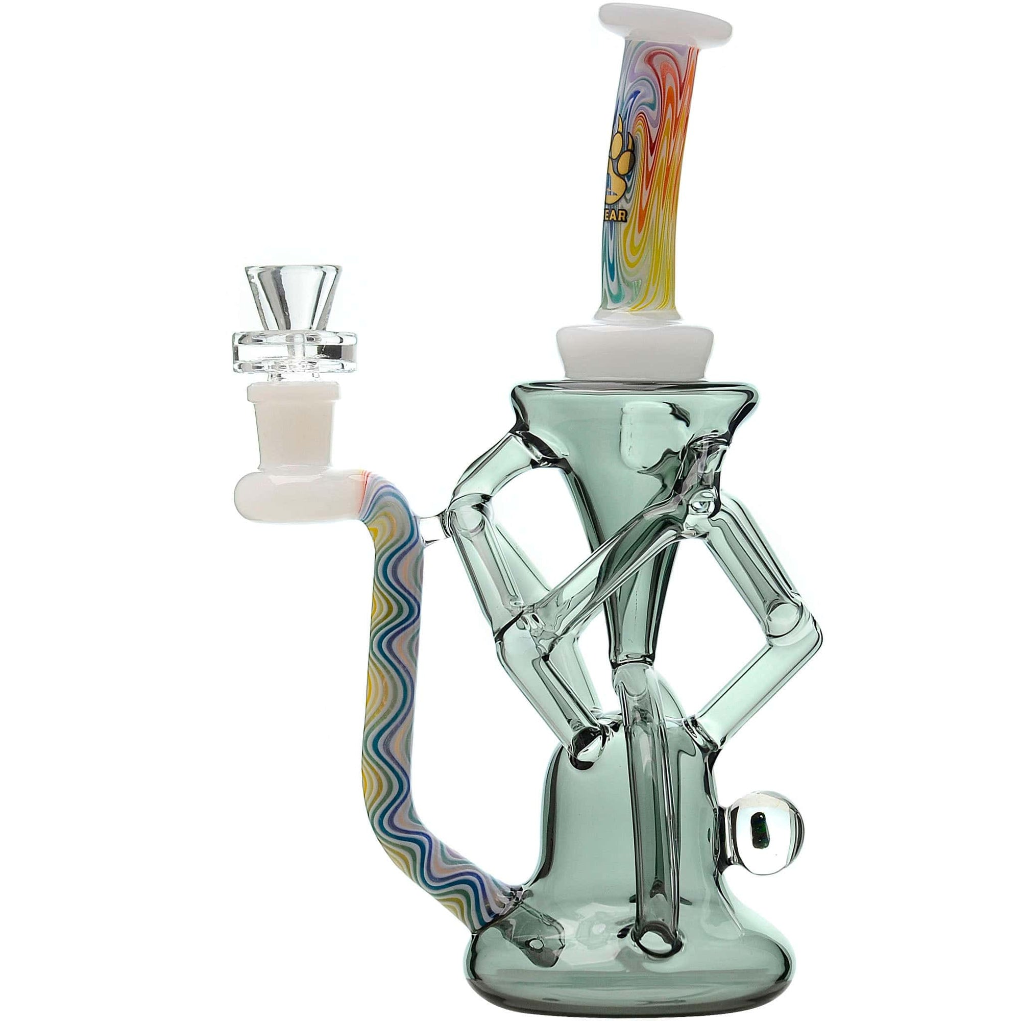 Cailbearb Quad Wigwag Recycler With Opal