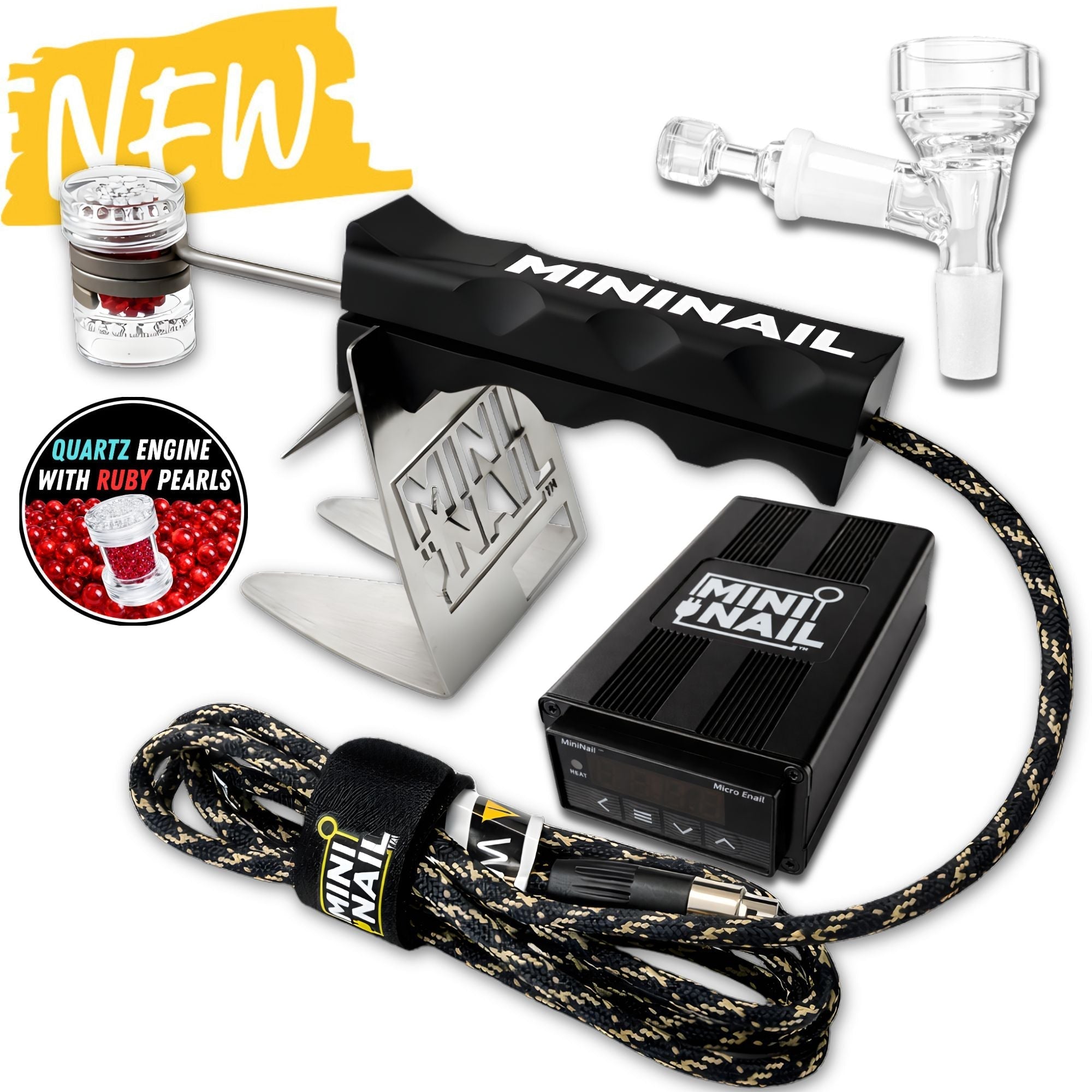 Flower Wand PRO - Quartz Engine Ball Vape Kit