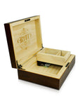 HUMIDOR WALNUT COMBO BOX (8X11)