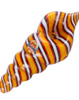 Crush Eye Candy Sea Shell Hand Pipe in Vibrant Colors - 4" Borosilicate Glass