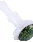 Crush Eye Candy 3D Floral Slime Glass Spoon Pipe - Multi-Color 🌈