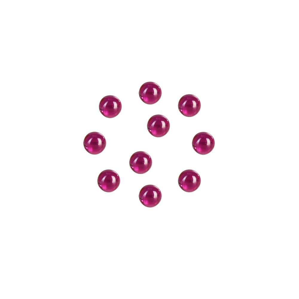 Ruby Terp Pearls - 3mm / 10pc