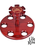 Pulsar Shire Pipes x LoTR COUNCIL OF ELROND Multi-Pipe Wood Display Stand - 8"x5"