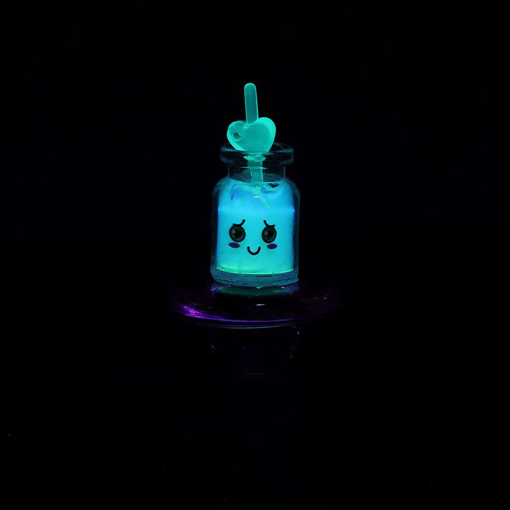 5CT BUNDLE - Cute Cup Glow Carb Caps - 30mm / Assorted Colors